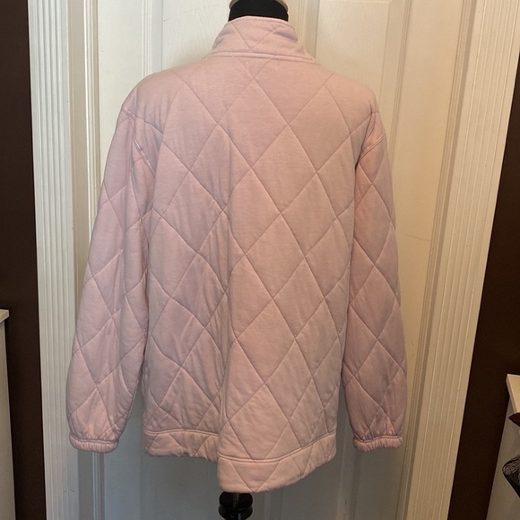 Maurices Women’s Pullover Quilted Jacket Soft Pink sz XL NWOT - Picture 5 of 8